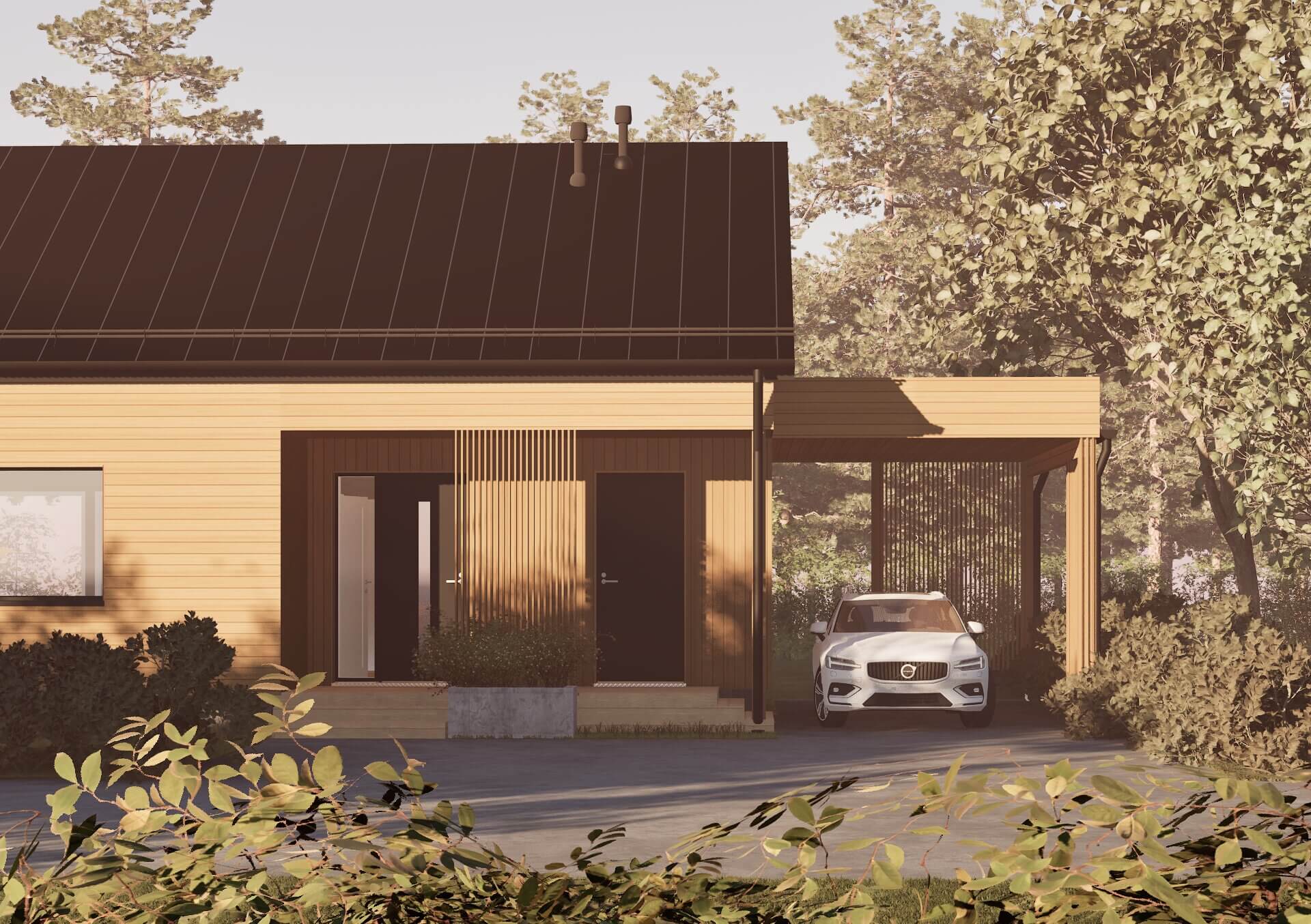 Täysin valmis valmistalo